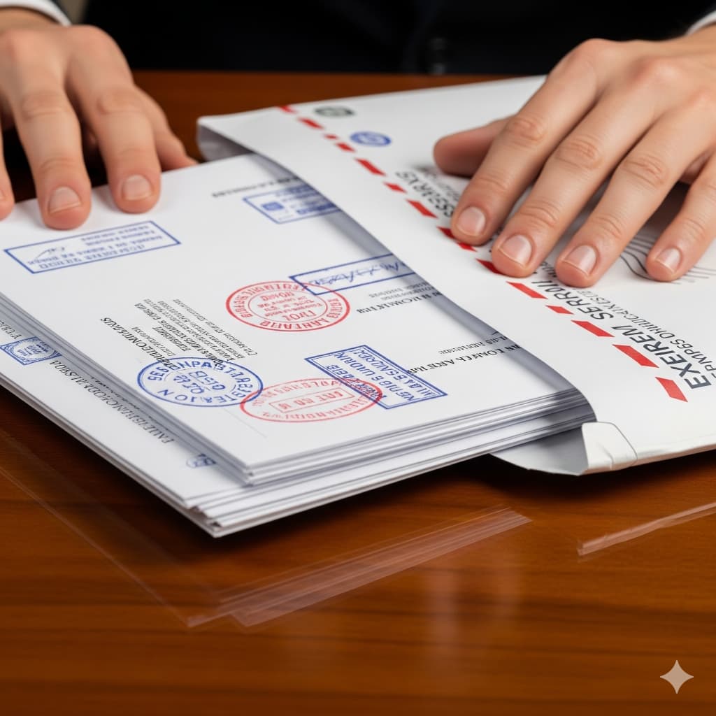 Envíos de Documentos Cuba-España